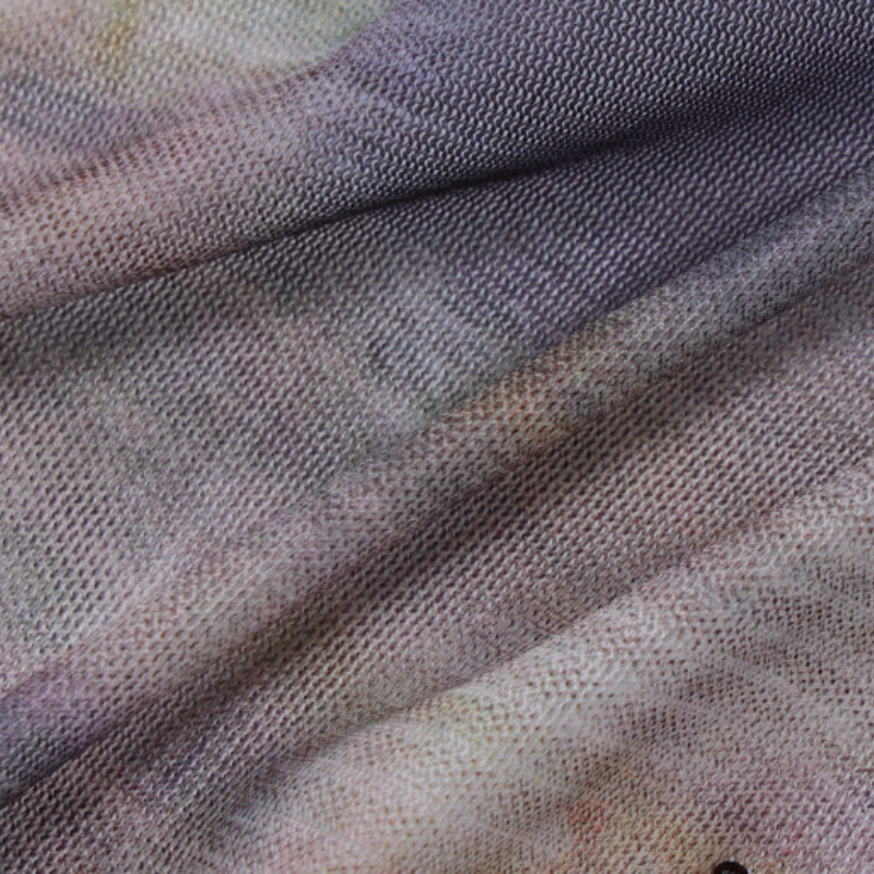 Top sin espalda con estampado de malla con cuentas y lazo tipo halter 