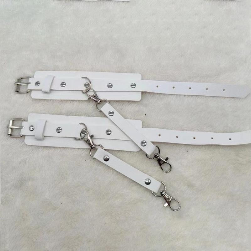 PU leather adjustable buckle bracelet