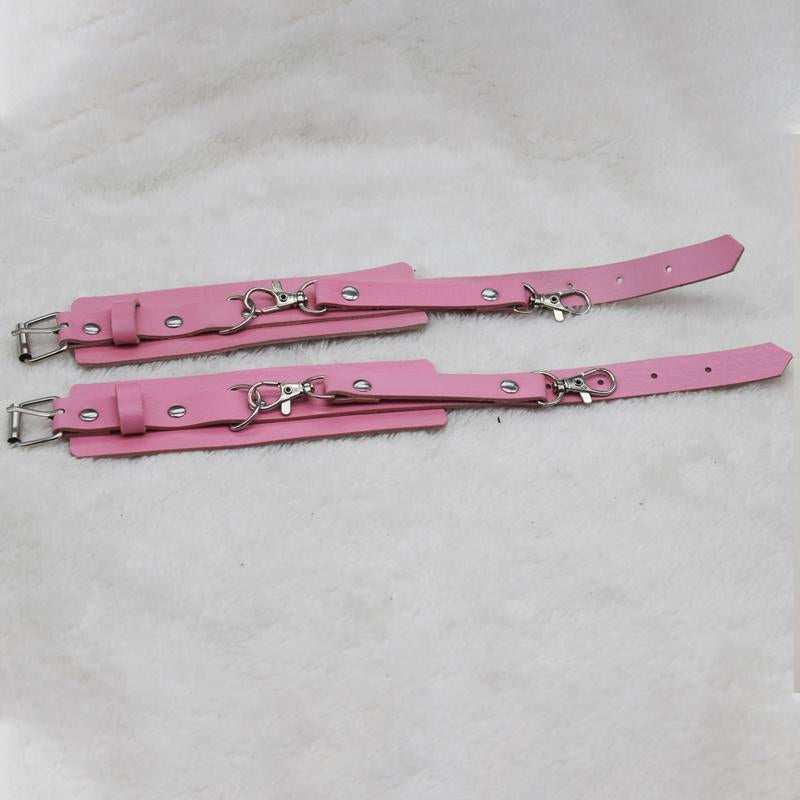 PU leather adjustable buckle bracelet