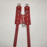PU leather adjustable buckle bracelet