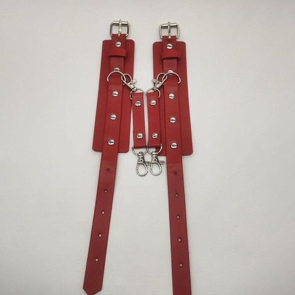 PU leather adjustable buckle bracelet