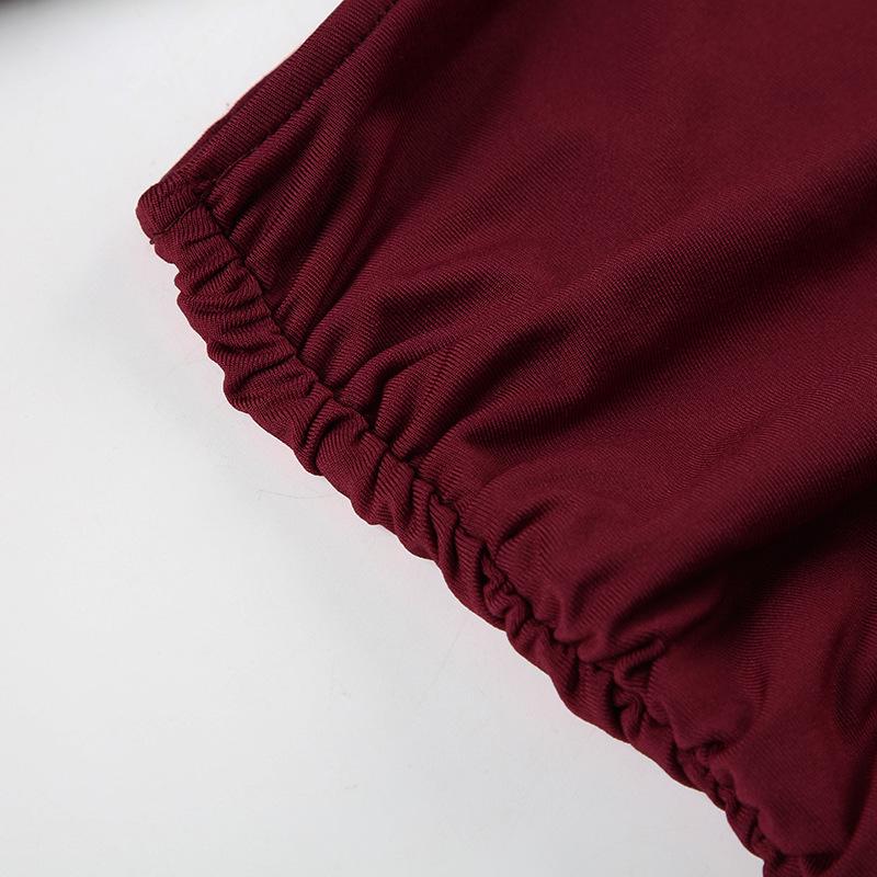 Mini-jupe irrégulière en cuir PU ajouré froncé 