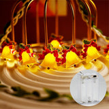 Guirlande lumineuse décorative en forme de cloche en forme de nœud papillon