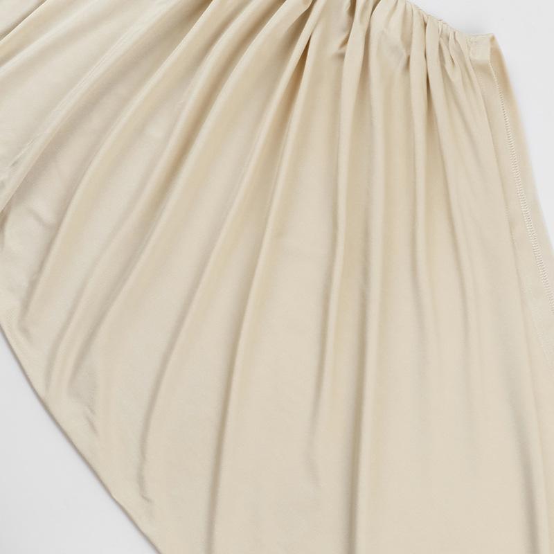 Ruched irregular hollow out solid tube maxi dress
