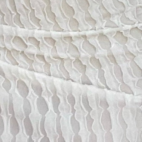 Maillot de bain 3 pièces tube dos nu texturé à nouer avec anneau en O solide 